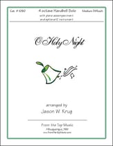 O Holy Night Handbell sheet music cover